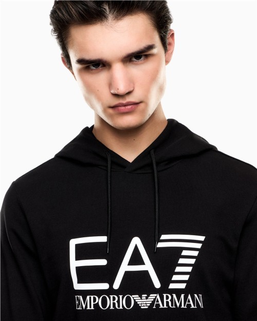 SUDADERACON CAPUCHA DE ALGODON CORE IDENTITY