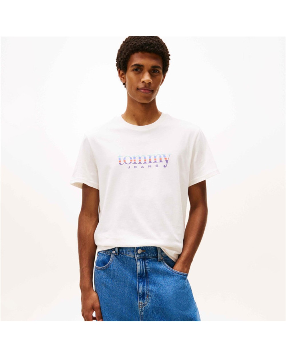 CAMISETA SLIM DE PUNTO CON LOGO