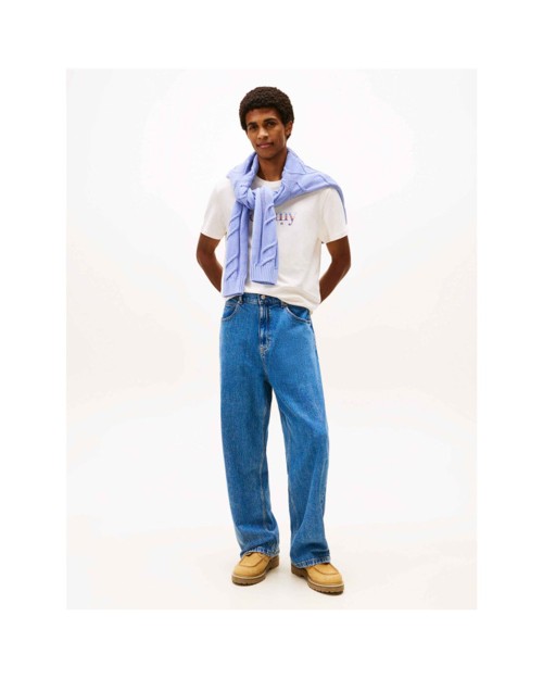 CAMISETA SLIM DE PUNTO CON LOGO