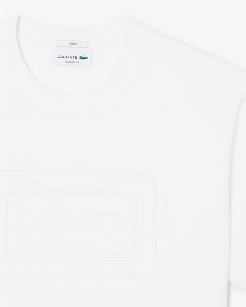 CAMISETA DE ALGODON MARCA EN RELIEVE