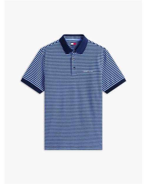 POLO PIQUÉ CON INSCRIPCIÓN LINEAL.