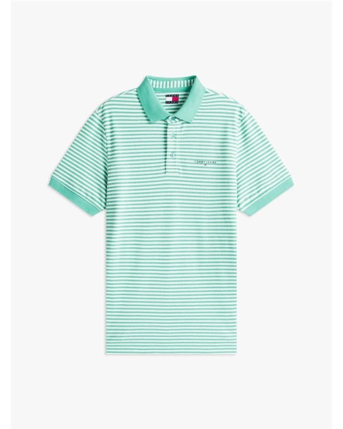POLO PIQUÉ CON INSCRIPCIÓN LINEAL. 2