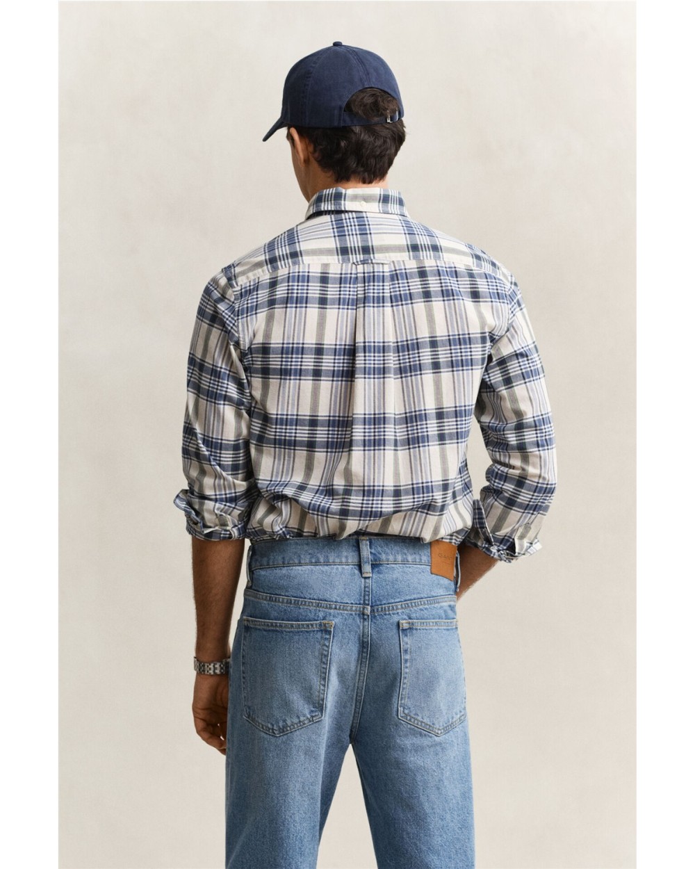 CAMISA MANGA LARGA CUADROS