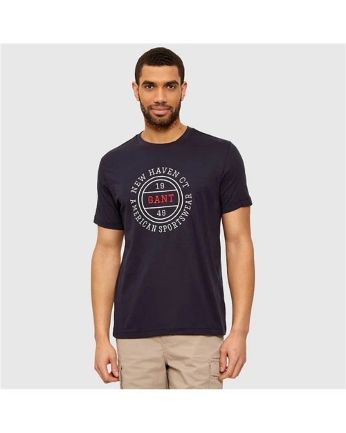 CAMISETA GANT LOGO BORDADO 2