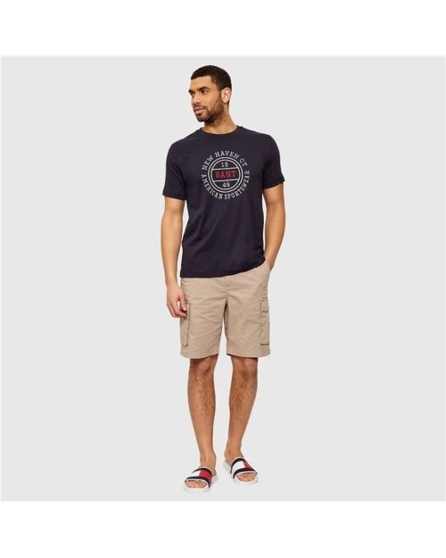 CAMISETA GANT LOGO BORDADO