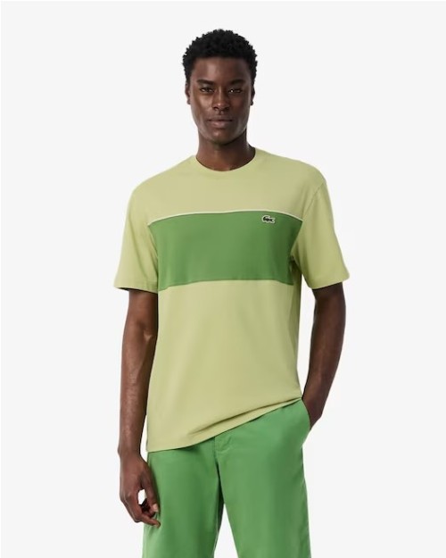 CAMISETA DE ALGODON CON BLOQUES DE COLOR 2