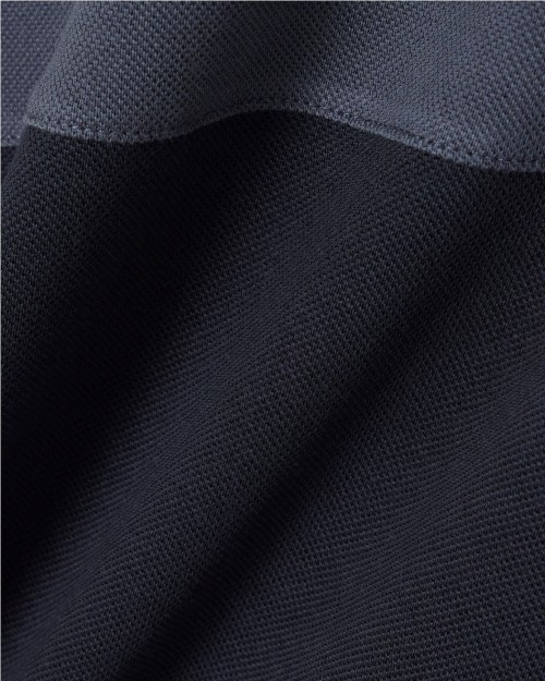 POLO DE PIQUE CON BLOQUES DE COLOR